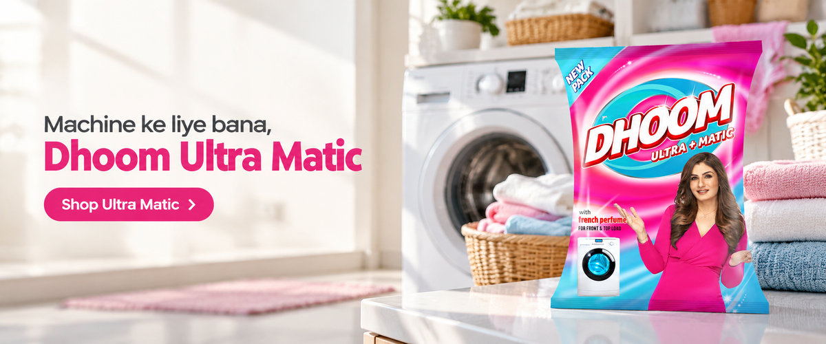 Dhoom Ultra Matic – made for washing machines