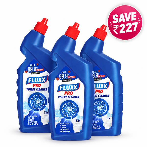 Toilet Cleaner Value Pack – 3 × Fluxx Pro Toilet Cleaner 1 L