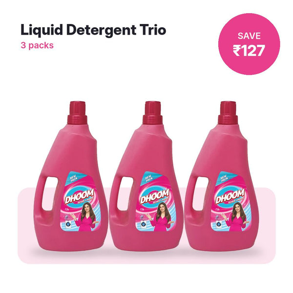 Liquid Detergent Trio