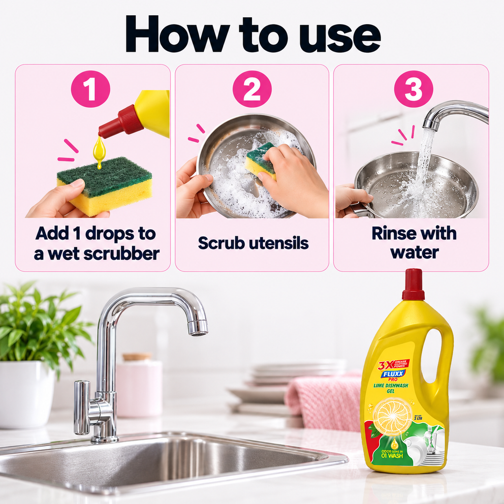 Fluxx Pro Dishwash Gel 2 L