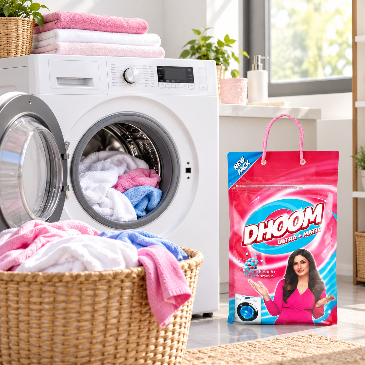 Dhoom Ultra Matic 5 kg zip lock