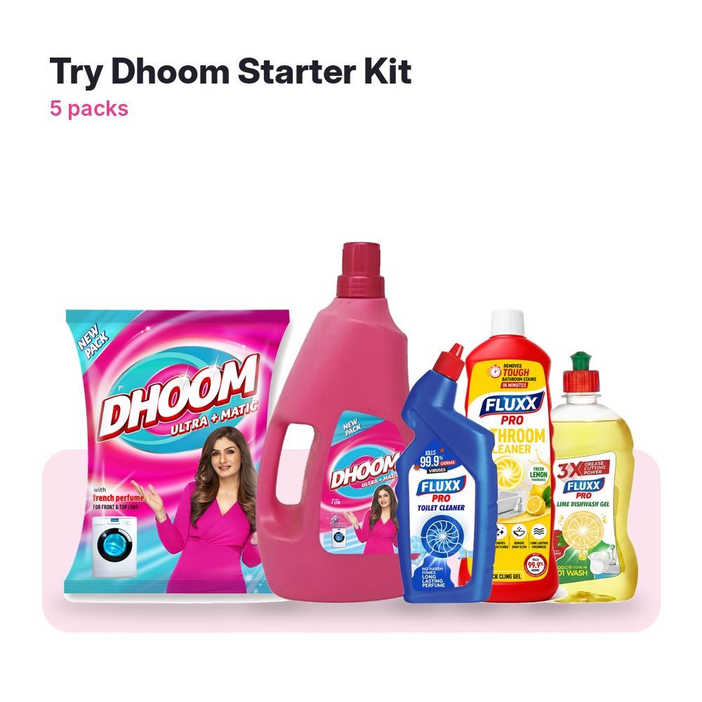 Try Dhoom Starter Kit