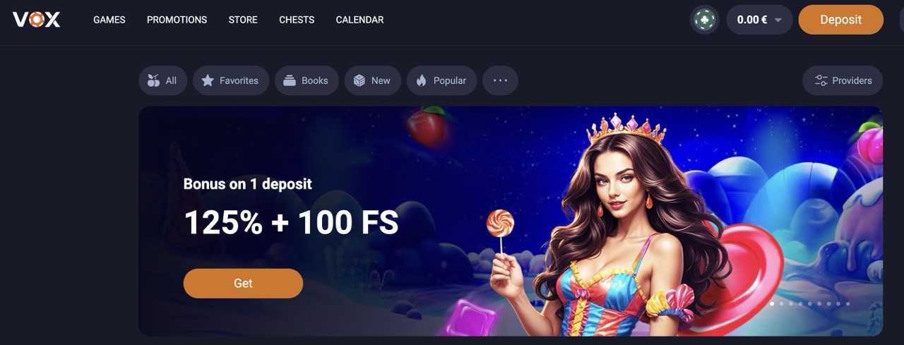 VOX Casino – przewodnik po nowoczesnym kasynie online