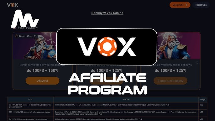 VOX Casino - wyjątkowe doświadczenie hazardowe online