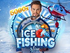 Ice fishing demo in United Kigdom