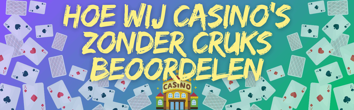 Geen CRUKS Casino De Vrijheid van Spelen